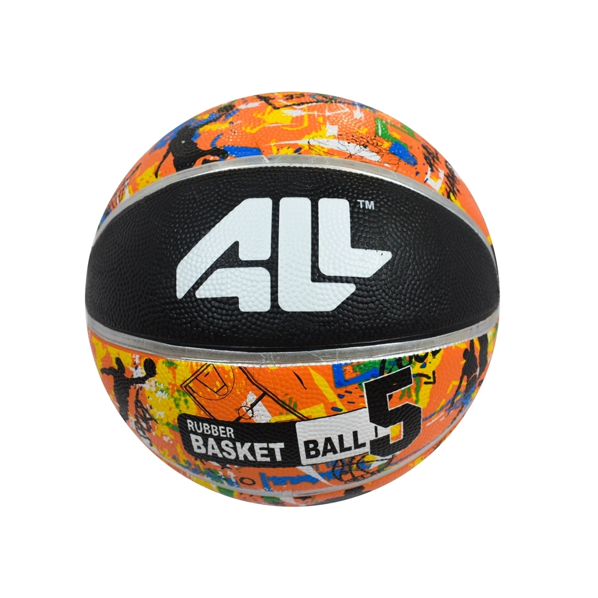 4ALL košarkaška lopta Street Mode BR colorful