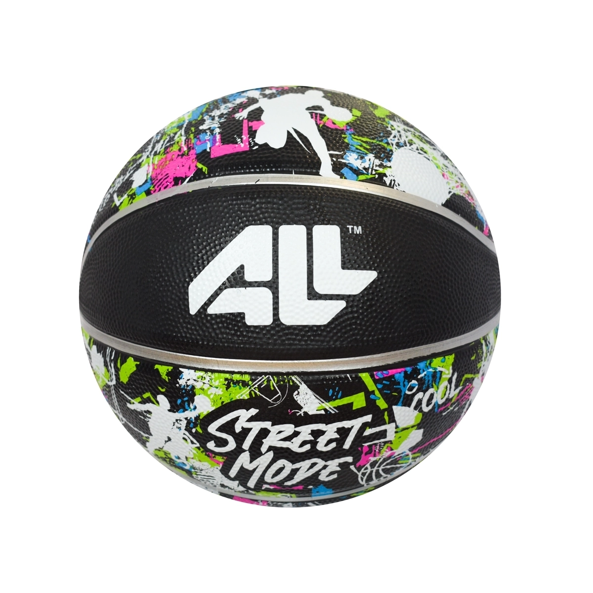 4ALL košarkaška lopta Street Mode BR colorful