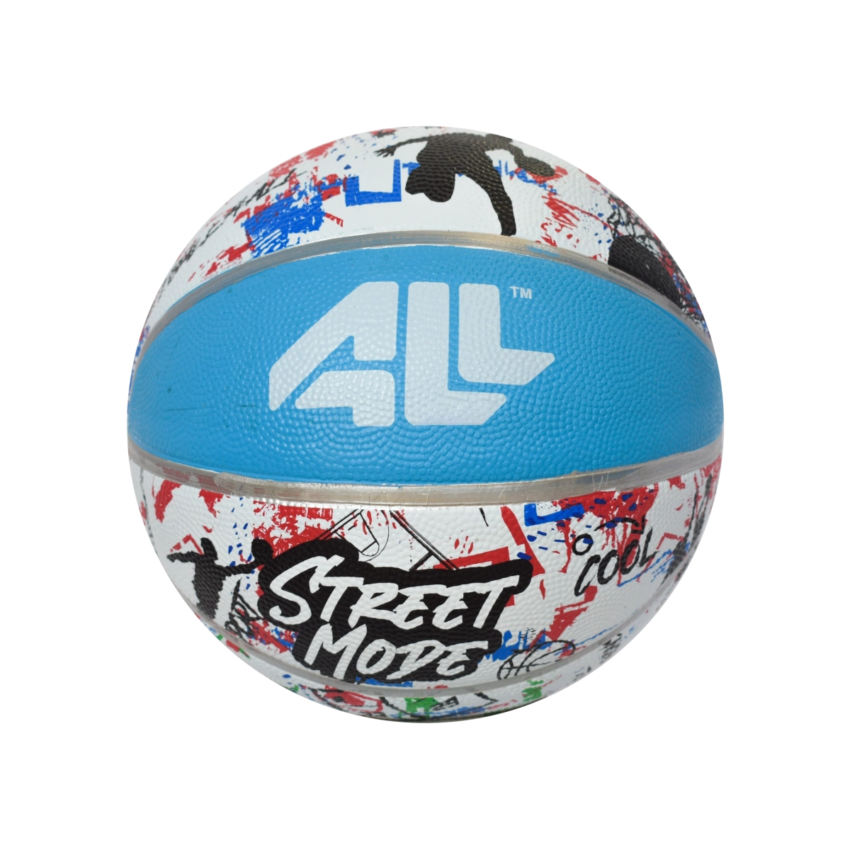 4ALL košarkaška lopta Street Mode BR colorful