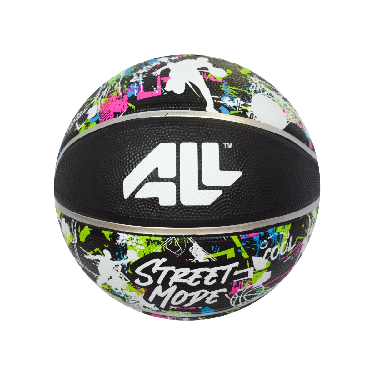 4ALL košarkaška lopta Street Mode BR colorful