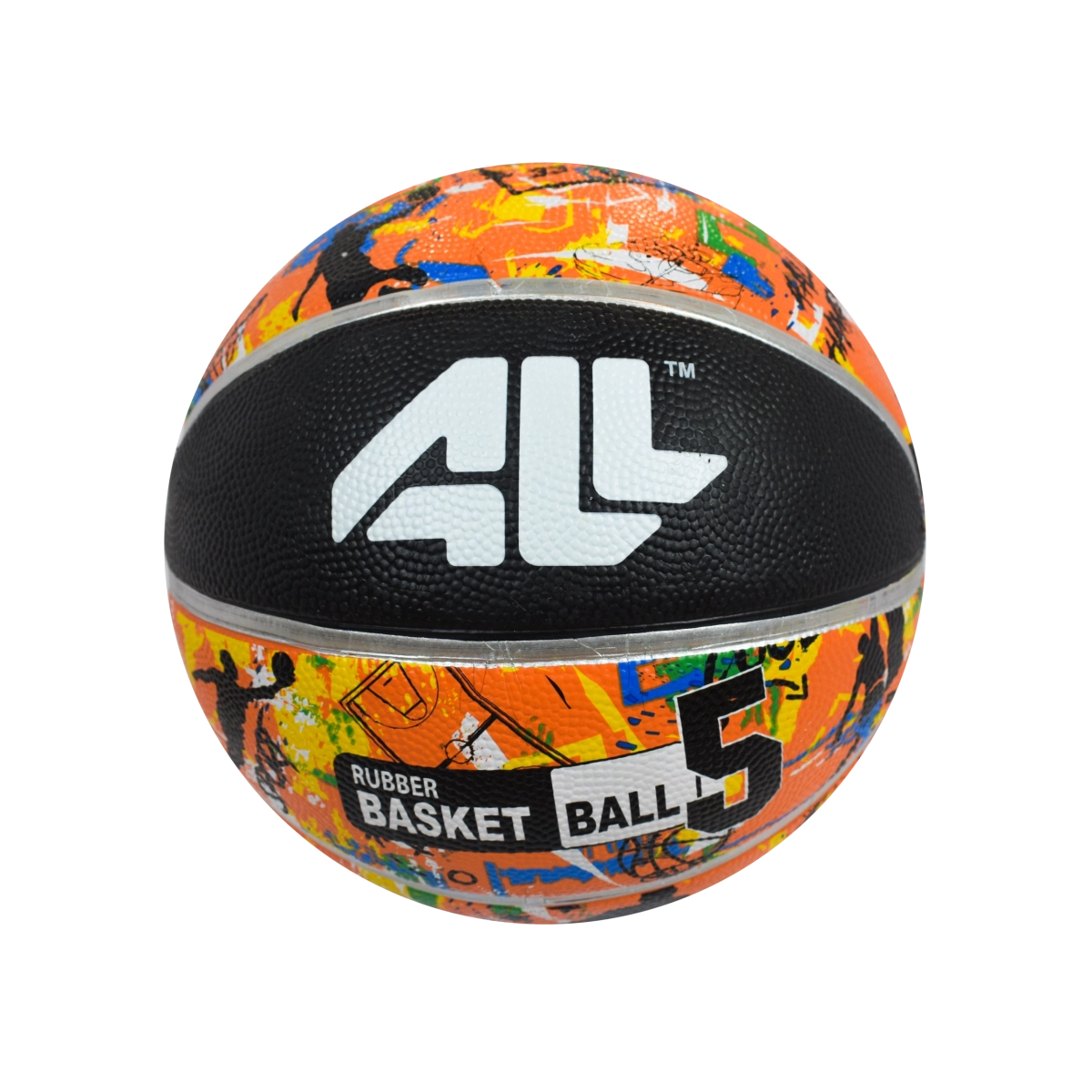 4ALL košarkaška lopta Street Mode BR colorful