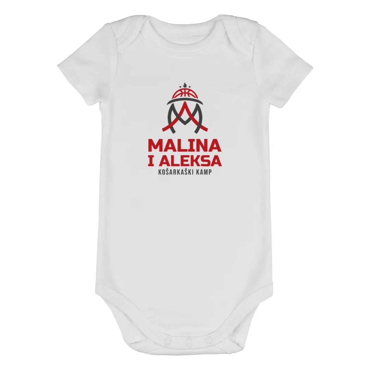 MALINA I ALEKSA Baby Fan bodi