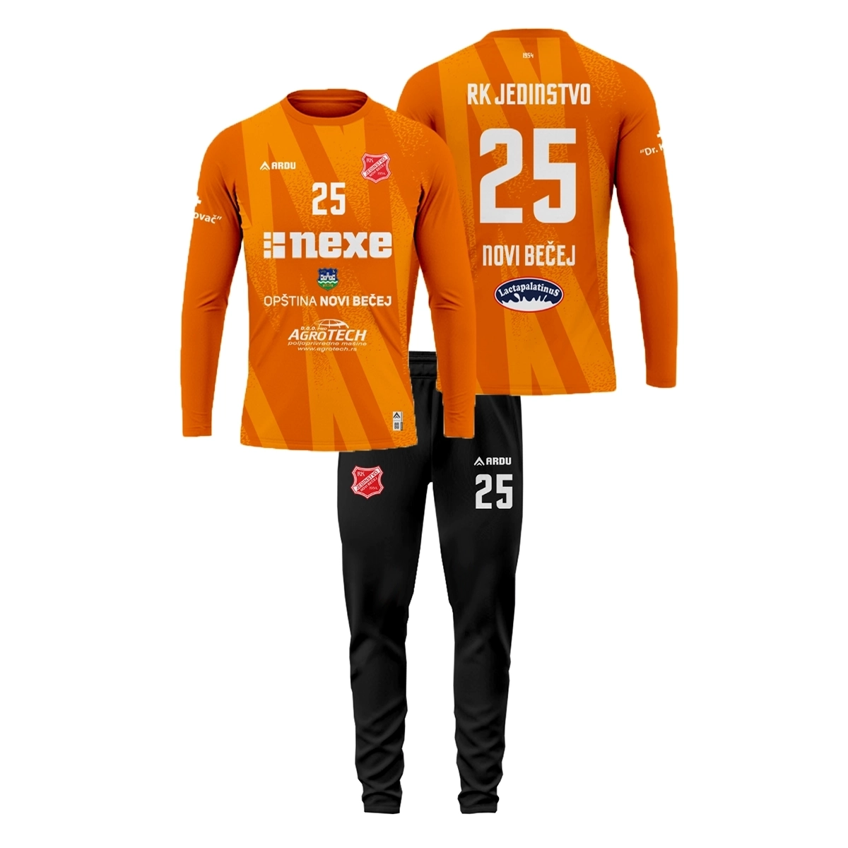 RK JEDINSTVO komplet dres golmanski