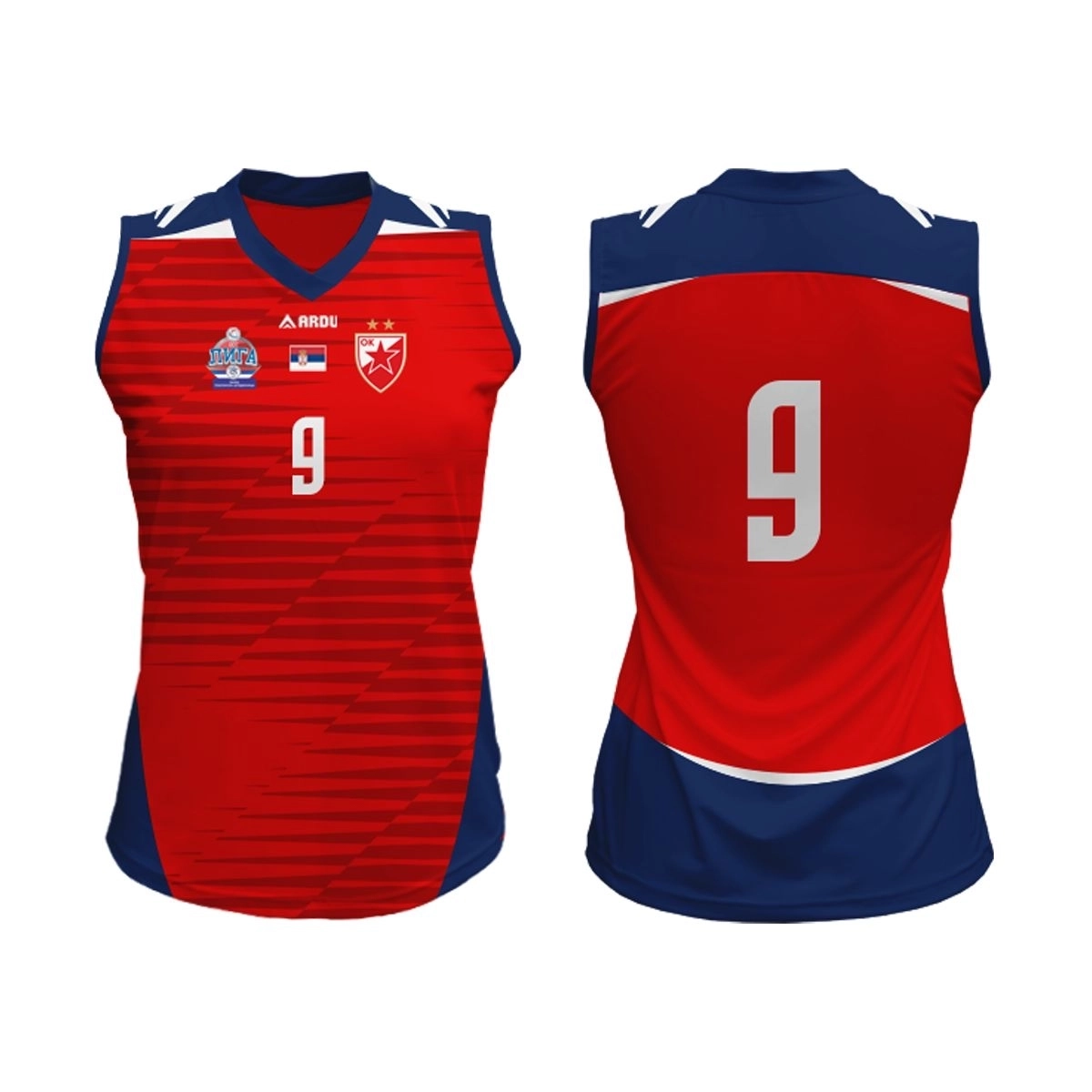 OK CRVENA ZVEZDA  ženski dres